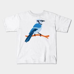 'Cool Blue Jay' Awesome Bird Lover Gift Kids T-Shirt